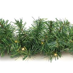 Solight LED vánoční girlanda s jehličím, 7m, 112x LED, časovač, 230V, IP44