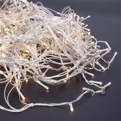 Solight LED vánoční závěs, rampouchy, 360 LED, 9m x 0,7m, přívod 6m, venkovní, teplé bílé světlo