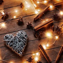 Solight vánoční řetěz měděný, 50x mini LED, 5m, 3 x AA, teplé světlo
