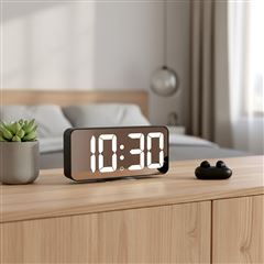 Solight digitální hodiny s bluetooth synchronizací