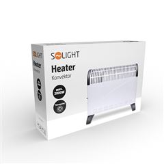 Solight horkovzdušný konvektor 2000W, nastavitelný termostat