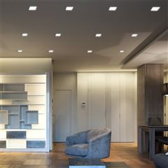 Solight LED mini panel CCT, podhledový, 6W, 450lm, 3000K, 4000K, 6000K, čtvercový