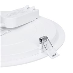 Solight LED mini panel koupelnový 2v1, 3CCT, podhledový/přisazený, 12W, 1020lm, IP54, bílá, kulatý