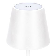 Solight LED nabíjecí lampička Lucca, 120lm, změna CCT, stmívání, bílá