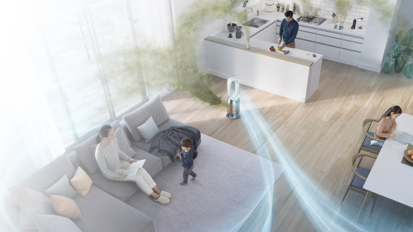 Vysoce účinná filtrace a likvidace formaldehydu