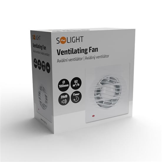 Solight ventilátor do koupelny
