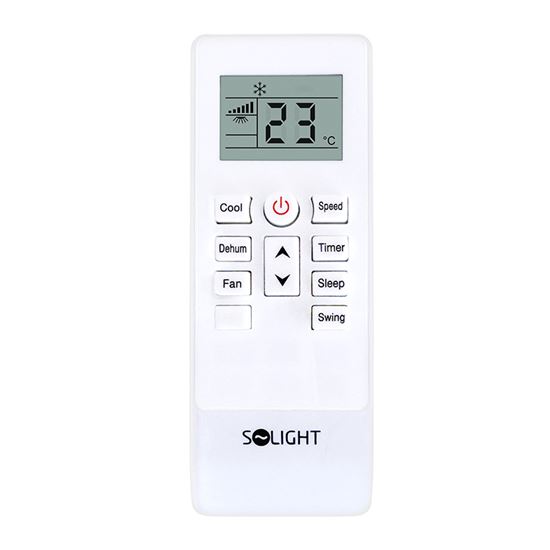 Solight mobilní klimatizace 12000 BTU, smart WiFi, chlazení, odvlhčování, ventilátor