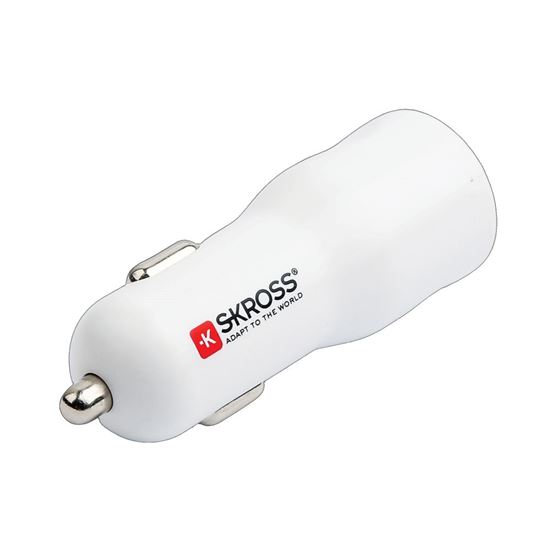SKROSS USB A+C nabíjecí autoadaptér Dual Car Charger, 20W PD