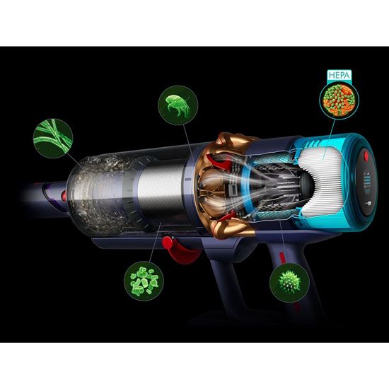 Dyson Gen5detect Absolute pruská modrá/měděná