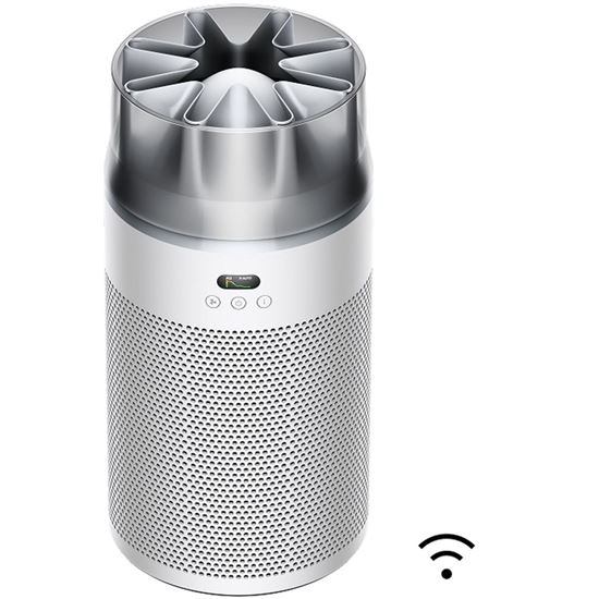 Dyson HushJet Purifier Compact HJ10 bílá/stříbrná