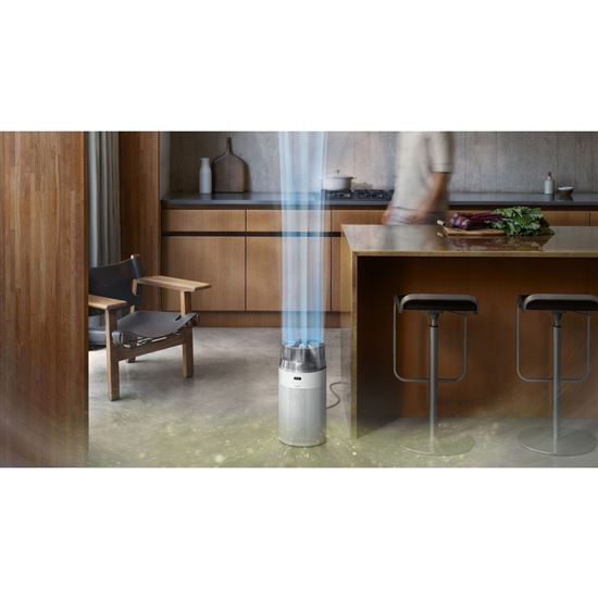 Dyson HushJet Purifier Compact HJ10 bílá/stříbrná