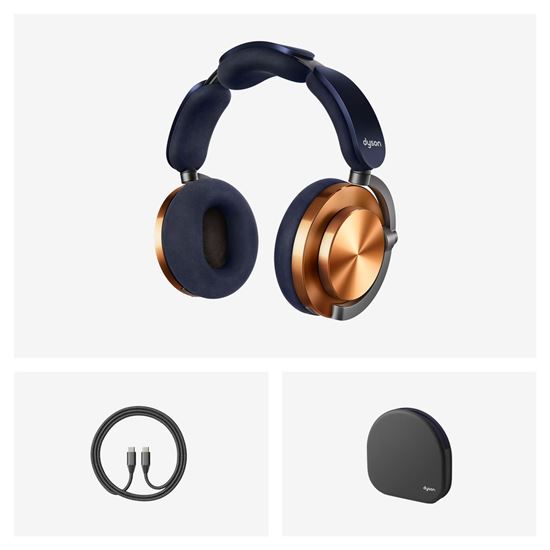 Dyson Ontrac sluchátka měděná/pruská modrá