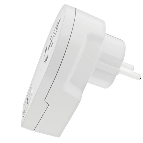 SKROSS cestovní adaptér Europe USB C20PD pro cizince v ČR, USB-C 20W, typ E/F