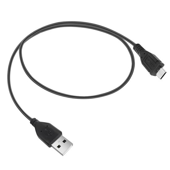Solight USB kabel, USB 2.0 A konektor - USB B micro konektor, sáček, 50cm