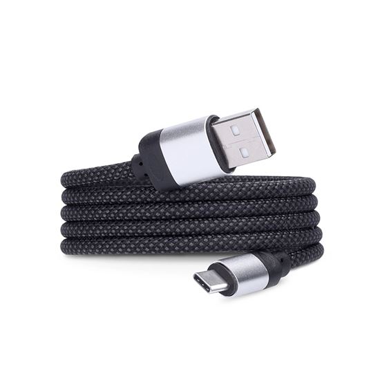 Solight magnetický USB-C kabel, USB 2.0 A konektor - USB-C konektor, 1m