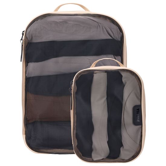 Thule Packing cube sada 1 střední a 1 malý organizér TPCS204 - jemná béžová