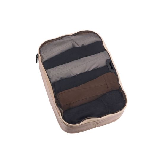 Thule Packing cube sada 1 střední a 1 malý organizér TPCS204 - jemná béžová