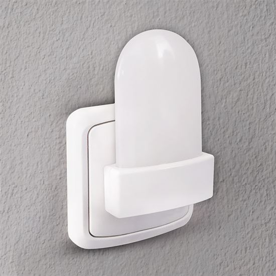 Solight noční LED RGB světélko se světelným sensorem, volitelná barva světla, 230V 