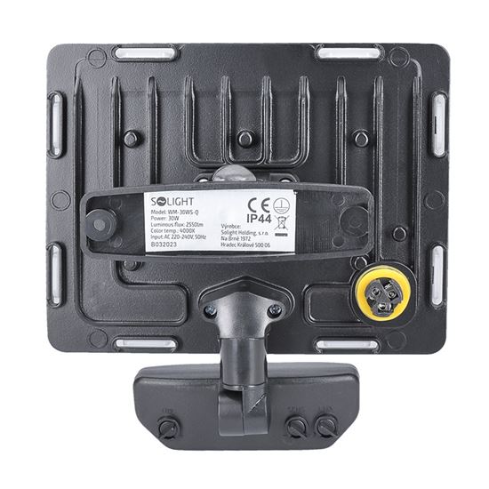 Solight LED reflektor Quick se sensorem, 30W, 2550lm, 4000K, IP44, černý