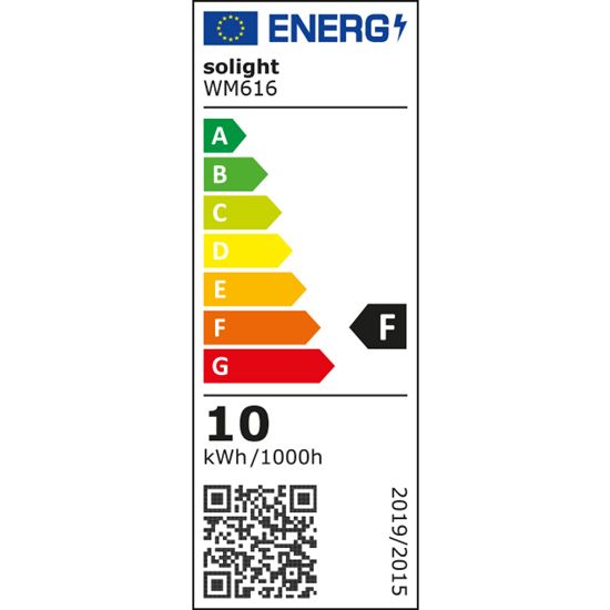 Solight LED COB světelný pás 5m, 10W/m, 1000lm/m, CRi>90, IP44, teplá bílá
