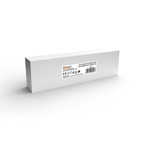 Solight LED napájecí zdroj, 230V - 12V, 8,4A, 100W, IP20