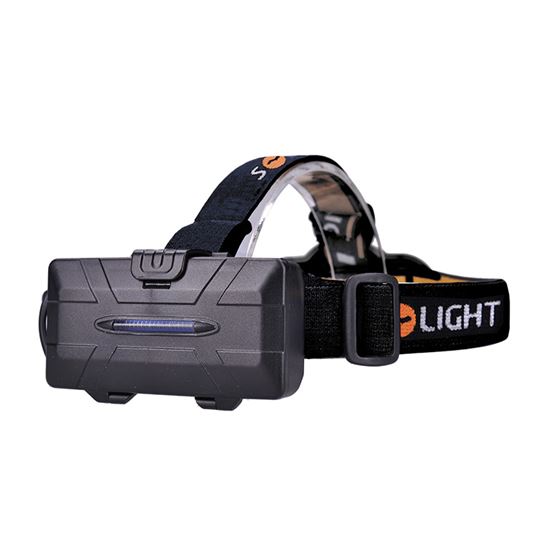 Solight LED čelová nabíjecí svítilna 550, 550lm, Li-Ion