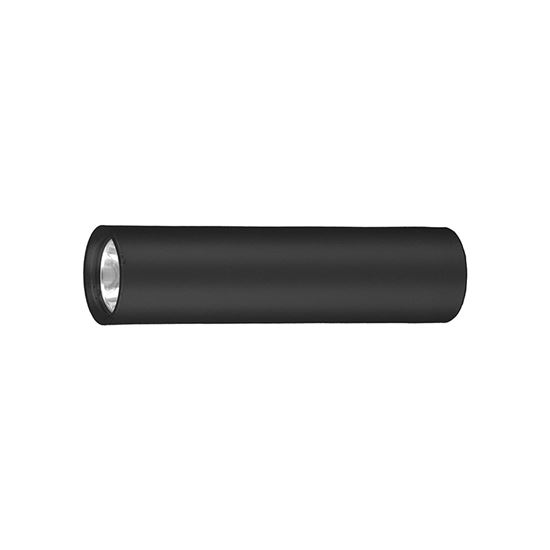 Solight LED nabíjecí kapesní svítilna, 120lm, Li-Ion, USB, hliník, černá
