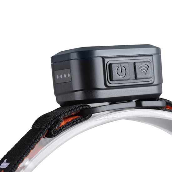 Solight LED čelová nabíjecí svítilna, 170lm, teplé+studené světlo, Li-Ion
