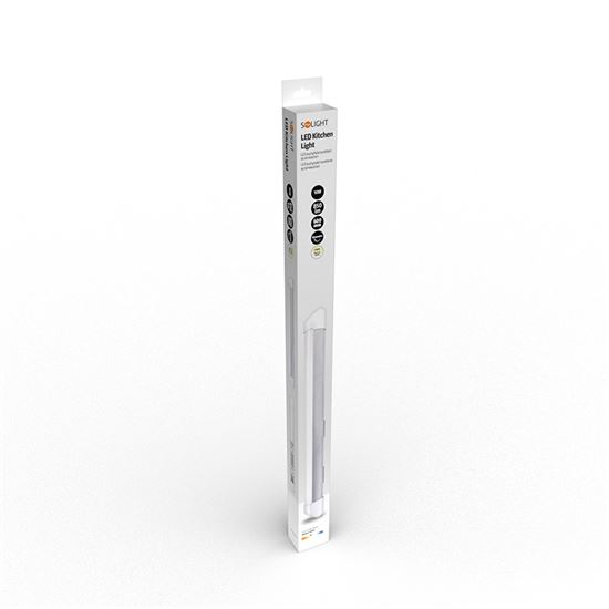 Solight LED lineární svítidlo podlinkové, 10W, 4100K, 3-stupňové stmívaní, vypínač, hliník, 58cm