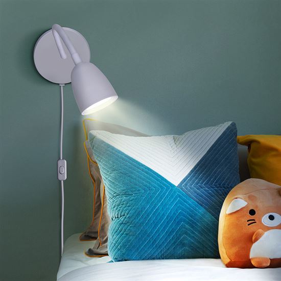 Solight LED nástěnná lampička, stmívatelná, 4W, 280lm, 3000K, bílá