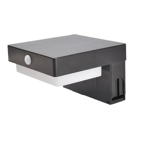 Solight LED solární sloupkové osvětlení Palermo, 5W, 400lm, 3000K