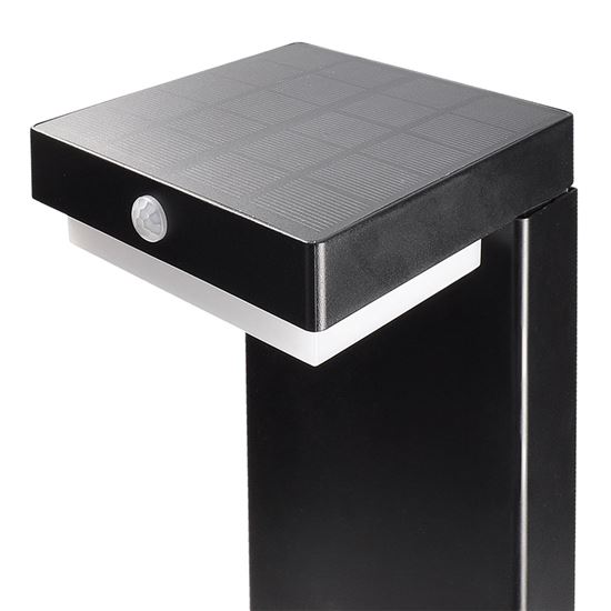 Solight LED solární sloupkové osvětlení Palermo, 5W, 400lm, 3000K