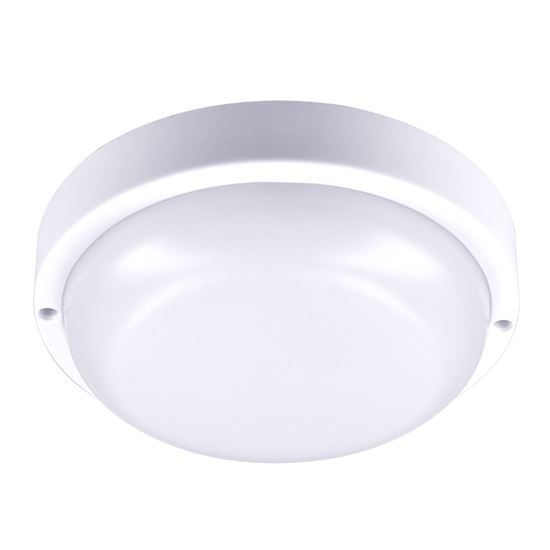 Solight LED venkovní osvětlení kulaté, 13W, 910lm, 4000K, IP54, 17cm