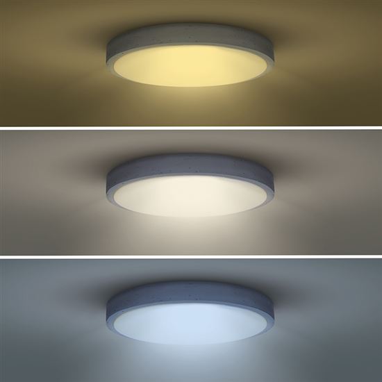Solight LED osvětlení s dálkovým ovladačem Grey, 60W, 4200lm, 49cm, změna chromatičnosti, stmívatelné