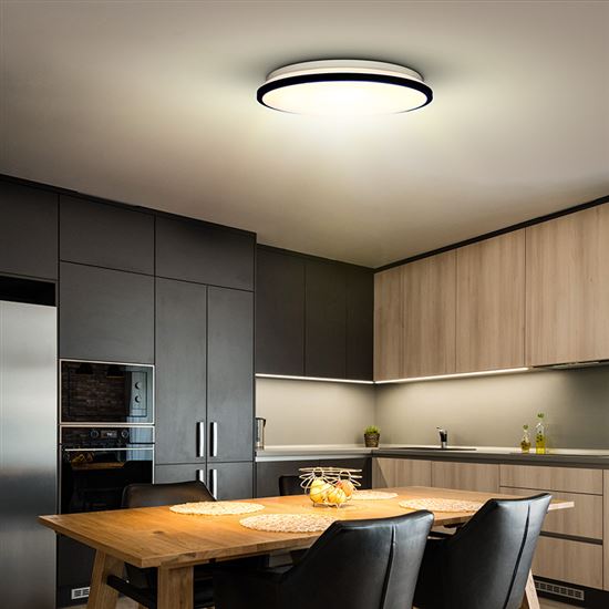 Solight LED osvětlení s dálkovým ovladačem Jamil, 48W, 3360lm, 40cm, změna chromatičnosti, stmívatelné