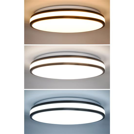 Solight LED osvětlení s dálkovým ovladačem Laskos, 48W, 3360lm, 39cm, změna chromatičnosti, stmívatelné