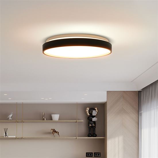 Solight LED osvětlení s dálkovým ovladačem Cala, 48W, 3360lm, 38cm, změna chromatičnosti, stmívatelné