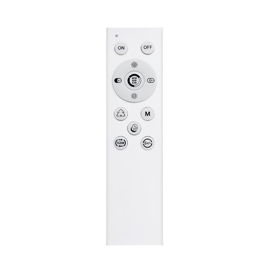 Solight LED osvětlení s dálkovým ovladačem Floco, 30W + 6W RGB, 2100lm, 40cm, změna chromatičnosti, stmívatelné