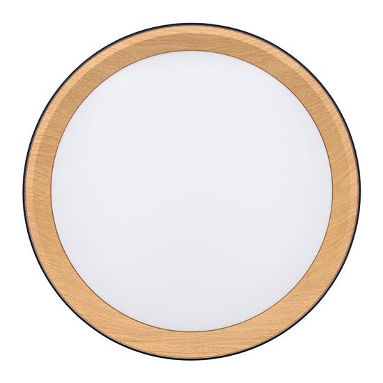Solight LED osvětlení s dálkovým ovladačem Larios Black, 48W, 3360lm, 39cm, změna chromatičnosti, stmívatelné