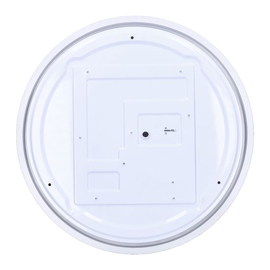 Solight LED osvětlení s dálkovým ovladačem Larios Black, 48W, 3360lm, 39cm, změna chromatičnosti, stmívatelné