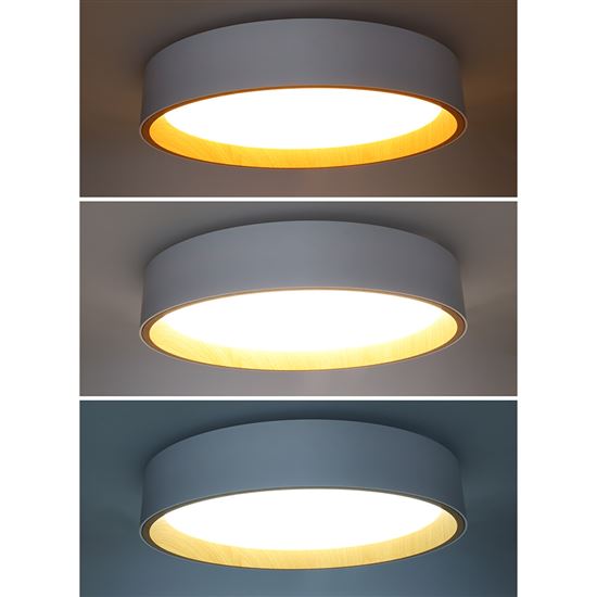 Solight LED osvětlení s dálkovým ovladačem Larios White, 48W, 3360lm, 39cm, změna chromatičnosti, stmívatelné