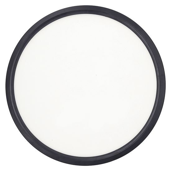 Solight LED osvětlení s dálkovým ovladačem Estela Black, 36W, 2700lm, 30cm, změna chromatičnosti, stmívatelné