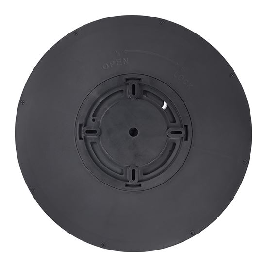 Solight LED osvětlení s dálkovým ovladačem Estela Black, 36W, 2700lm, 30cm, změna chromatičnosti, stmívatelné