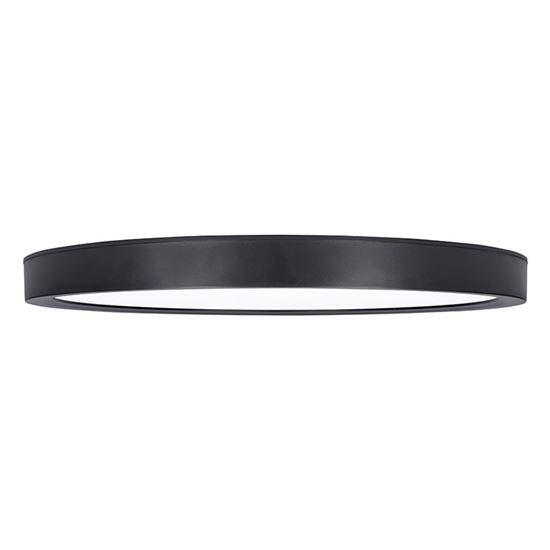 Solight LED osvětlení s dálkovým ovladačem Estela Black, 60W, 4500lm, 50cm, změna chromatičnosti, stmívatelné