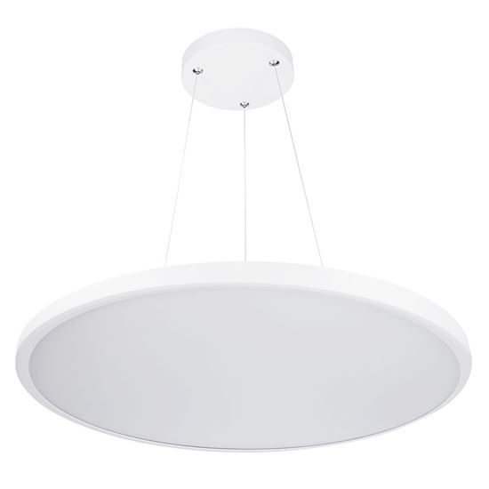 Solight LED osvětlení s dálkovým ovladačem Estela White, 50W, 5400lm,  60cm, URG<19, závěsné i přisazené