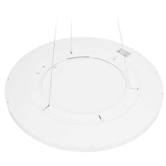 Solight LED osvětlení s dálkovým ovladačem Estela White, 50W, 5400lm,  60cm, URG<19, závěsné i přisazené