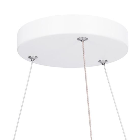Solight LED osvětlení s dálkovým ovladačem Estela White, 50W, 5400lm,  60cm, URG<19, závěsné i přisazené