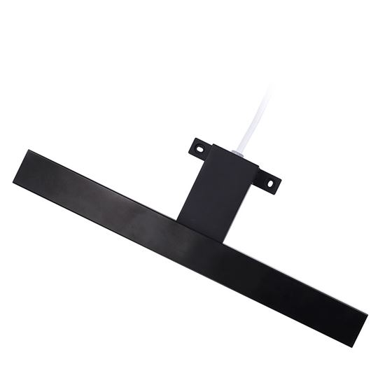 Solight LED koupelnové osvětlení nad zrcadlo 3v1, 7W, 455lm, 4000K, IP44, 40cm, černá