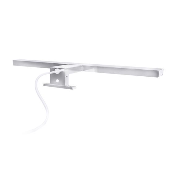 Solight LED koupelnové osvětlení nad zrcadlo 3v1, 7W, 455lm, 4000K, IP44, 40cm, chrom