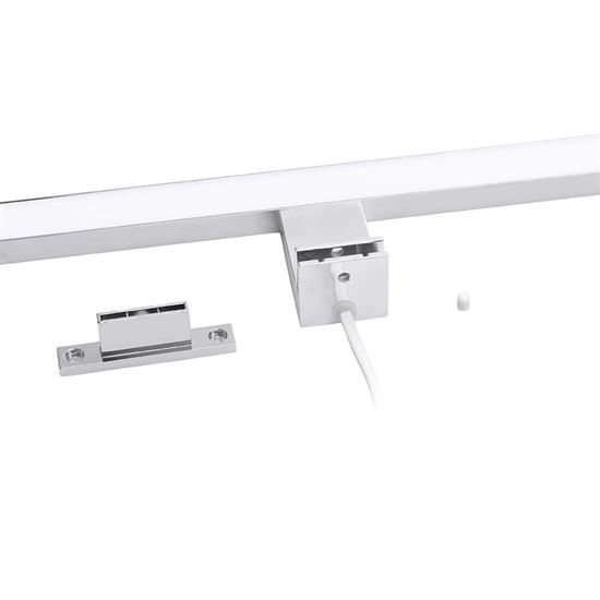 Solight LED koupelnové osvětlení nad zrcadlo 3v1, 7W, 455lm, 4000K, IP44, 40cm, chrom